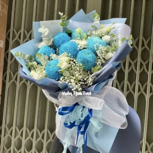 Bó Hoa Cúc Mẫu Đơn NamiSami