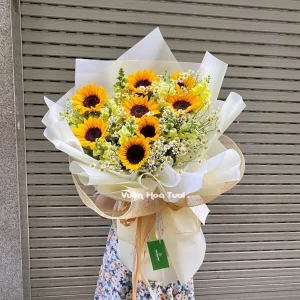 Bó Hoa Hướng Dương Tana WoftYellow