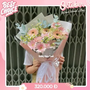 Bó Hoa 20 Tháng 10 WomanBeauty