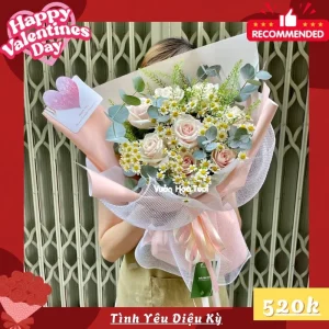 Hoa Valentine Bó Hoa Yêu Thương Xinh Xắn Tana