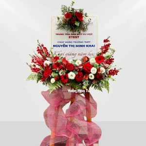 Kệ Hoa Chúc Mừng Grandby Fibous