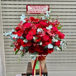 Lẵng Hoa Hồng Khai Trương Đạt Phát