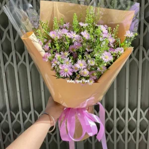 Bó Hoa Thạch Thảo Tím Sinh Nhật Hẹn Hò