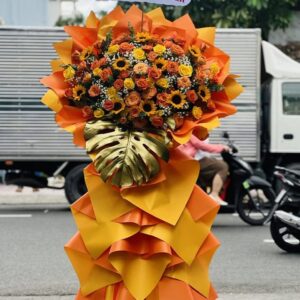 KỆ HOA KHAI TRƯƠNG B2